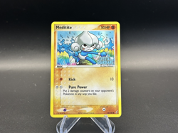 Meditite - Reverse Holo - 56/100 Crystal Guardians - Pokemon TCG - 2006 - Image 1