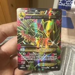 Pokemon M Sceptile EX Full Art Holo Ultra Rare XY Ancient Origins 85/98 220HP - Image 1