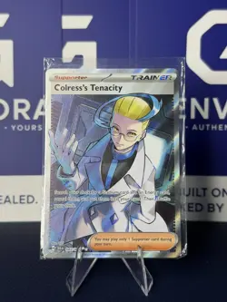 Colress’s Tenacity Full Art Trainer 087/070 NM Pokemon TCG Secret Rare - Image 1