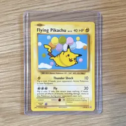 Pokemon TCG Evolutions Flying Pikachu 110/108 Secret Rare 40 HP English - Image 1