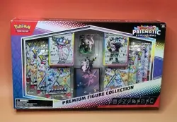 2 Pokemon TCG Prismatic Evolutions SV8.5 Premium Figure Collection Box SEALED - Image 2