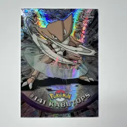 2000 TOPPS CHROME POKEMON TV KABUTOPS #141 - Image 1