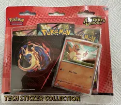 🔥Pokemon TCG Ascended Heros🔥 Tech Sticker Pack New Sealed charmander - Image 1