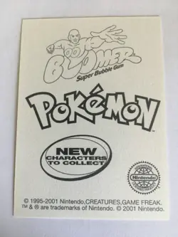STICKER POKEMON N°179 " MAREEP - WATTOUAT " DUNKIN BOOMER TOPPS MINT NEUF 2001 - Image 2