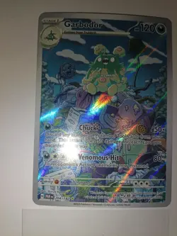 Pokemon TCG Garbodor SV04: Paradox Rift 204/182 Illustration Rare Holo Stage 1 - Image 2