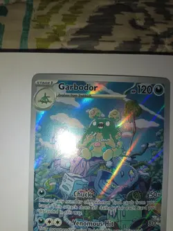 Pokemon TCG Garbodor SV04: Paradox Rift 204/182 Illustration Rare Holo Stage 1 - Image 3
