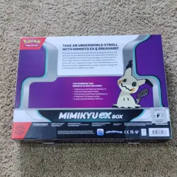 Pokemon Mimikyu EX TCG Collection Box Brand New and Sealed - Image 3