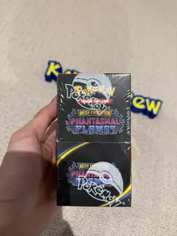 Pokemon SEALED Mega Evolution Phantasmal Flames Half Booster Display 18 packs - Image 2