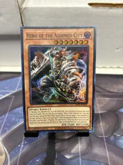 Yu-Gi-Oh! Hero of the Ashened City 1st Ed. PHNI-EN092 Super Rare NM/LP x1 - Image 1