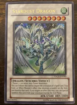 Yu-gi-oh Stardust Dragon Ultra Rare Tdgs Unlimited Lp - Image 1