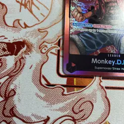 One Piece English Monkey.D.Luffy ST01-001 Leader Foil - Near Mint - Image 2