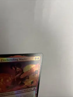 Zuko Firebending Master Foil Card #0127 MTG LP - Image 3