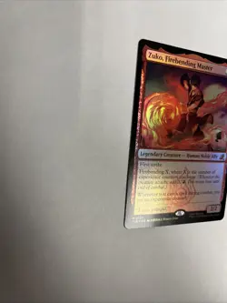 Zuko Firebending Master Foil Card #0127 MTG LP - Image 5