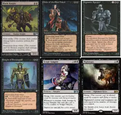 Old School (Mono Black ) Deck - Nightmare - MTG Magic Gathering - 60 cards - NM - Image 1