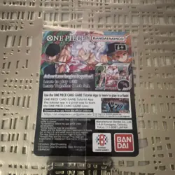Bandai Namco One Piece CCG Monkey.D.Luffy US Voyage Promo Card St John’s SEALED - Image 2