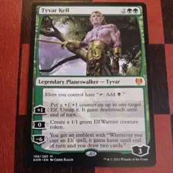 Mtg Tyvar Kell NM/M Magic the Gathering Planeswalker Elf Elves Kaldheim Card - Image 1