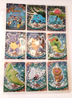 Lot of 44 - 1999 Topps Pokemon Fossil Cards TV Animation Edition Black Non-Foil - Image 1