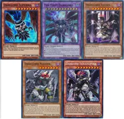 Yugioh Darklord Budget Deck - Superbia - First - Tezcatlipoca 55 Cards - NM - Image 1