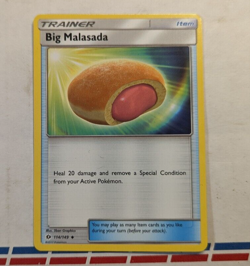 114/149 Big Malasada - Sun and Moon - Uncommon Pokemon TCG Card - Image 1