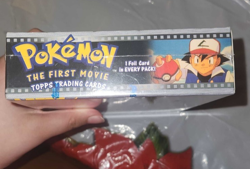 Topps Pokemon: The First Movie Trading Cards 1998 Sealed Box 11 Packs, 88 Cards - Image 2