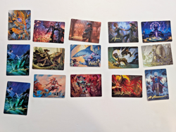 Magic The Gathering Gold Signature Art Series Lot (15 Cards) MTG - Image 1