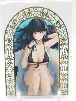 Goddess Story - Gold Metal Waifu Card - Rio Tsukatsuki - Image 1
