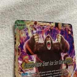 Dragon Ball Z Super Card Game-SD20-02 ST-Son Goku/Uncontrollable Great Ape-Foil - Image 2