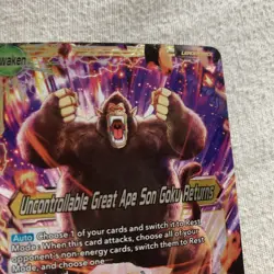 Dragon Ball Z Super Card Game-SD20-02 ST-Son Goku/Uncontrollable Great Ape-Foil - Image 3