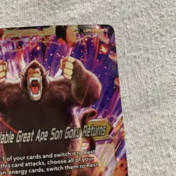 Dragon Ball Z Super Card Game-SD20-02 ST-Son Goku/Uncontrollable Great Ape-Foil - Image 4