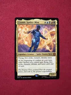 Cosmic Spider-Man - MTG Magic The Gathering Marvel's Spider-Man SPM #127 - Image 1