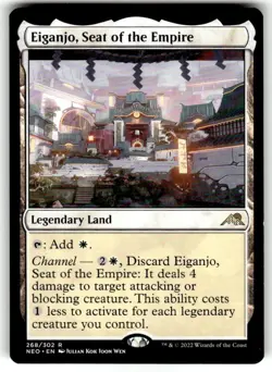 🔥MTG Eiganjo, Seat of the Empire - Kamigawa: Neon Dynasty (NEO) NEAR MINT🔥 - Image 1