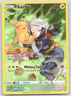 Pikachu TG05/TG30 (NM) - SWSH11: Lost Origin Trainer Gallery - Pokemon TCG - Image 1