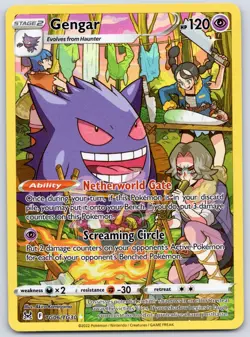 Gengar TG06/TG30 (NM) - SWSH11: Lost Origin Trainer Gallery - Pokemon TCG - Image 1