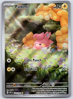 Pawmi 226/091 (NM) - SV: Paldean Fates - Illustration Rare - Pokemon TCG - Image 1