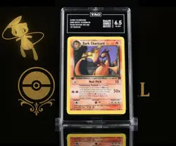 Team Rocket Pokemon TCG Charizard 1st Edition TAG 6.5 EX MT+ - Image 1