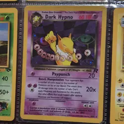 Pokemon TCG Dark Hypno Team Rocket Holo Rare Unlimited 60 HP 9/82 2000 English - Image 1