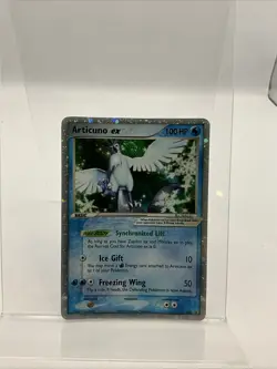Articuno EX Pokemon Black Star Promo Holo Rare 100 DMG 2005 Pokemon - Image 1