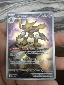Alakazam - MEP009 - MEP Black Star Promos NM, English Pokemon Mega Evolution Pro - Image 1