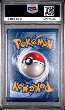 NIDOKING Base Set Holo Rare #11 PSA 8 Vintage Pokemon - Image 2