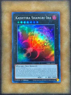 Yugioh Kashtira Shangri-Ira DABL-EN045 Super Rare 1st Ed NM - Image 1
