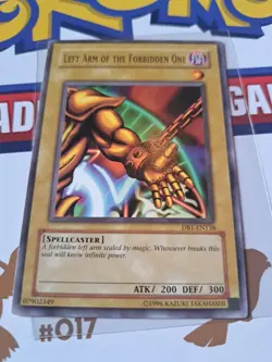 Yu-Gi-Oh Left Arm of the Forbidden One DB1-EN136 Dark Beginning 1 Unlimited - Image 1