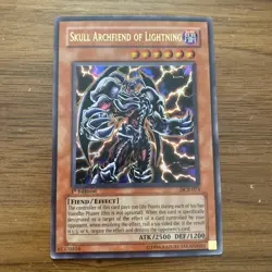 Yugioh Skull Archfiend of Lightning DCR-073 Dark Crisis 1st Edition - Image 1