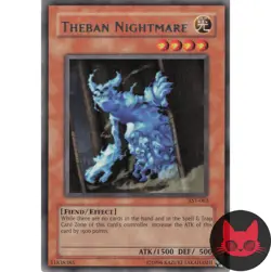 Yugioh Theban Nightmare AST-063 Rare NM - Image 1