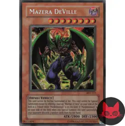 Yugioh Mazera DeVille AST-111 Secret Rare MP - Image 1