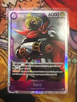 One Piece TCG Sanji OP07-064 Super Rare 500 Years in the Future OP07 - Image 1