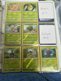 Pokemon TCG Sun & Moon Crimson Invasion Card Lot Binder - Image 2