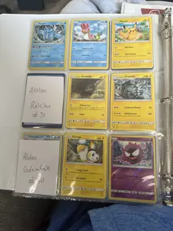 Pokemon TCG Sun & Moon Crimson Invasion Card Lot Binder - Image 5