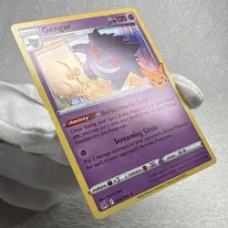 Pokemon Gengar 066/196 Trick or Trade 2022 Holo Rare TCG Card - Image 3