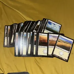 500 + MAGIC THE GATHERING MTG CARDS LOT BASIC LANDS 100 OF EACH LAND + Exras - Image 2