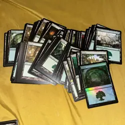 500 + MAGIC THE GATHERING MTG CARDS LOT BASIC LANDS 100 OF EACH LAND + Exras - Image 3
